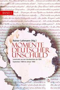 Pressemitteilung +++ Momente Deutscher Unschuld - Band 1